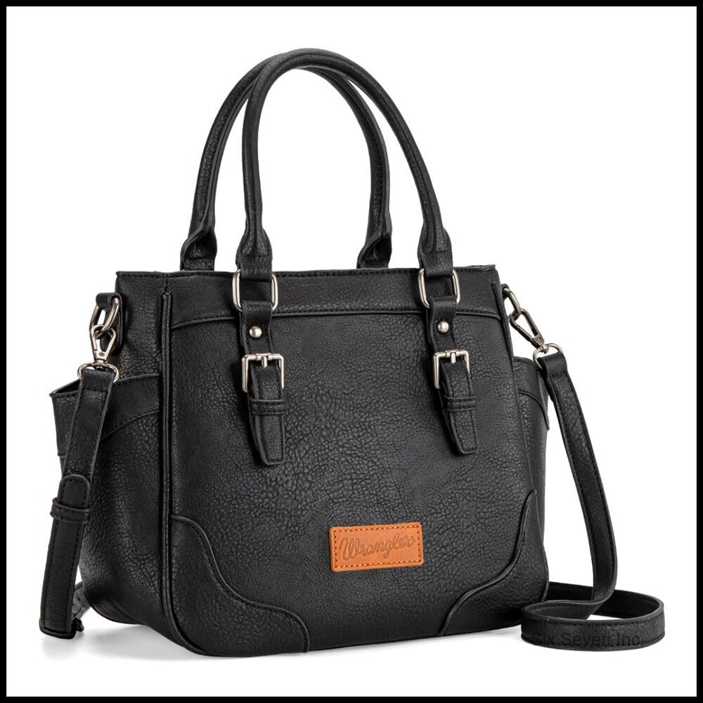 Medium Crossbody Tote Bag Vegan Leather Top Handle Purse Sophisticated Classic